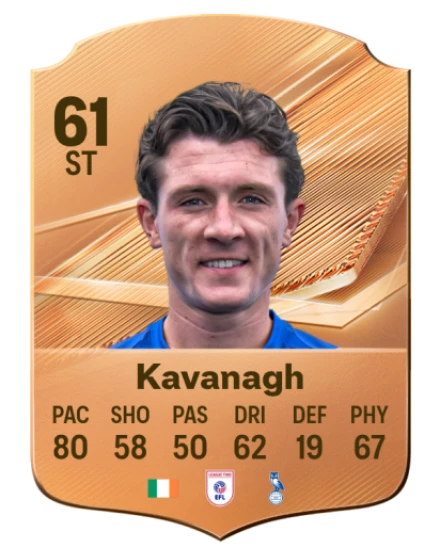 Kavanagh 61 Bronze ST FC 27 card