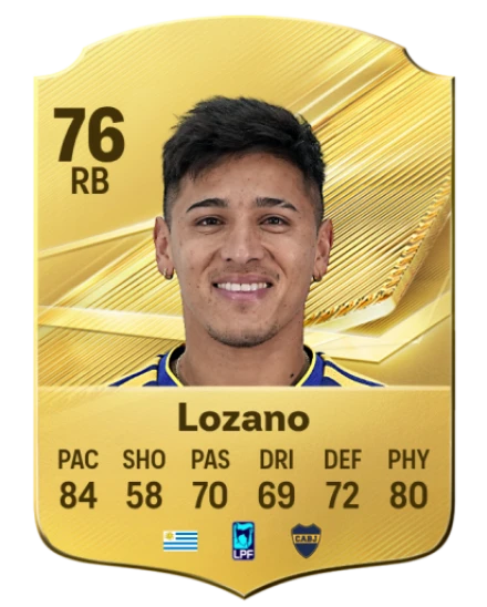 Lozano 76 Common RB FC 26 card