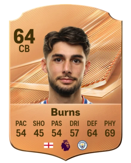 Burns 64 Common CB FC 26 card
