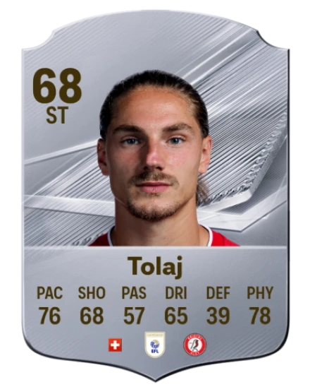 Tolaj 68 Silver ST FC 27 card