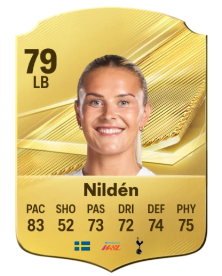 Nildén 79 Common LB FC 26 card