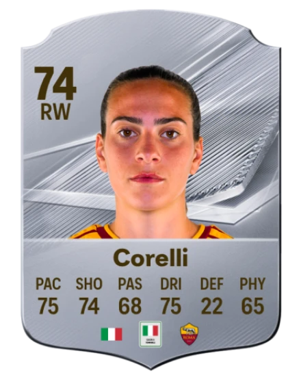 Corelli 74 Common RW FC 26 card