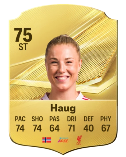 Haug 75 Common ST FC 26 card
