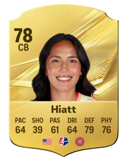 Hiatt 78 Common CB FC 26 card