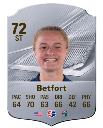 Betfort 72 Common ST FC 26 card