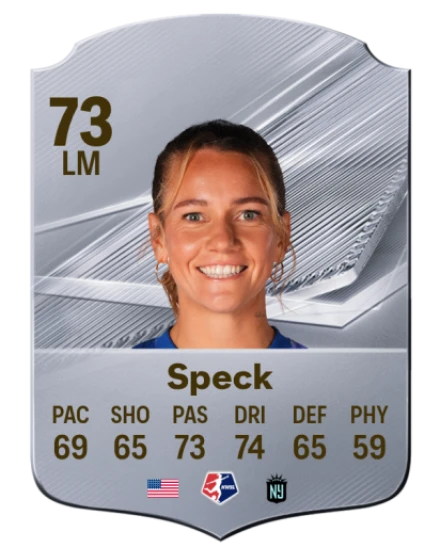 Speck 73 Silver LM FC 27 card
