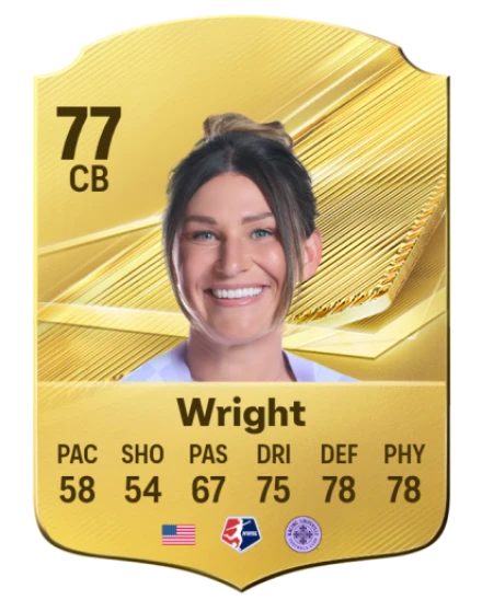 Wright 77 Common CB FC 26 card