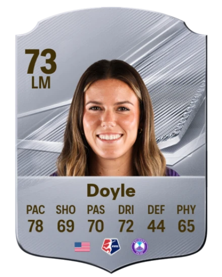 Doyle 73 Common LM FC 26 card