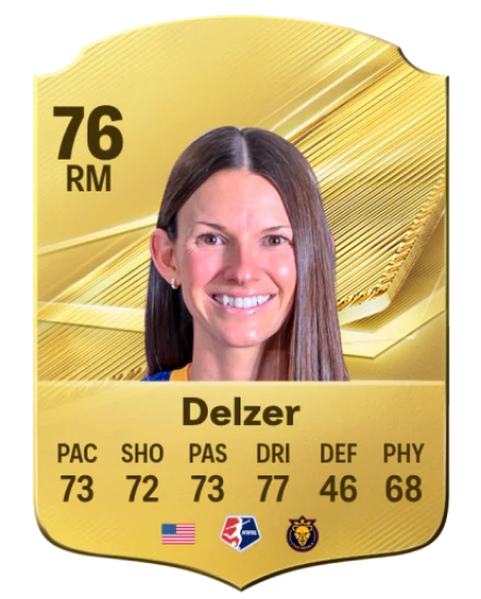 Delzer 76 Common RM FC 26 card