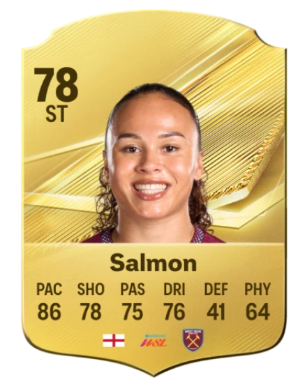 Salmon 78 Common ST FC 26 card