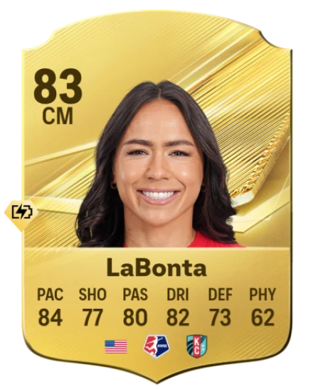 LaBonta 83 Common CM FC 26 card