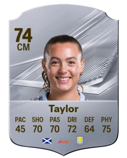 Taylor 74 Common CM FC 26 card