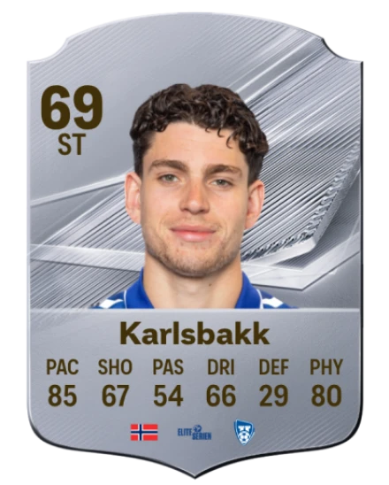 Karlsbakk 69 Common ST FC 26 card