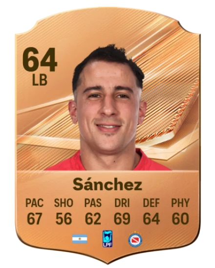 Sánchez 64 Bronze LB FC 27 card