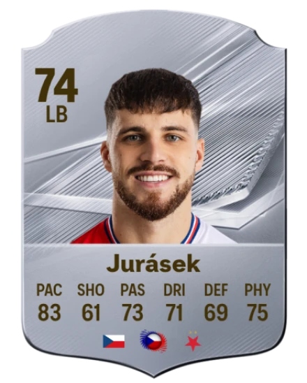 Jurásek 74 Common LB FC 26 card
