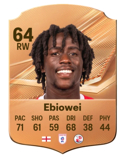 Ebiowei 64 Common RW FC 26 card