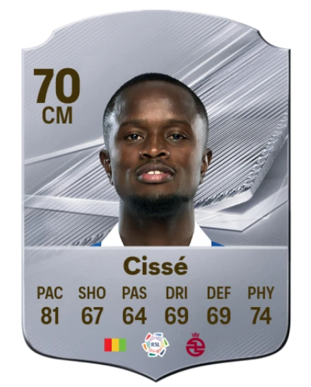 Cissé 70 Common CM FC 26 card