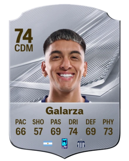 Galarza 74 Common CDM FC 26 card