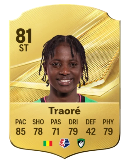 Traoré 81 Common ST FC 26 card