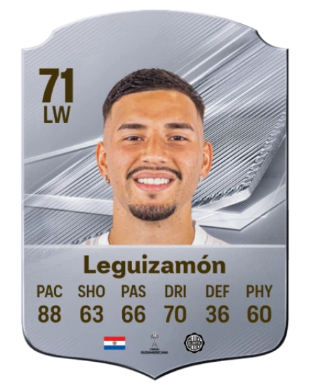 Leguizamón 71 Common LW FC 26 card