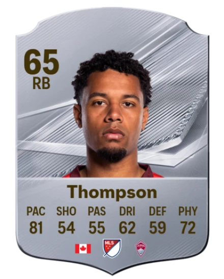 Thompson 65 Silver RB FC 27 card