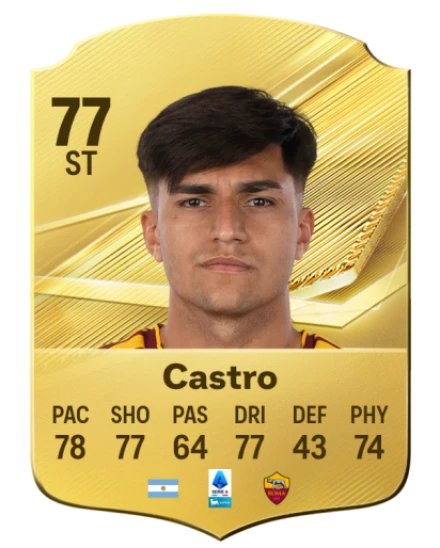 Castro 77 Gold ST FC 27 card