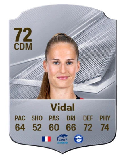 Vidal 72 Common CDM FC 26 card