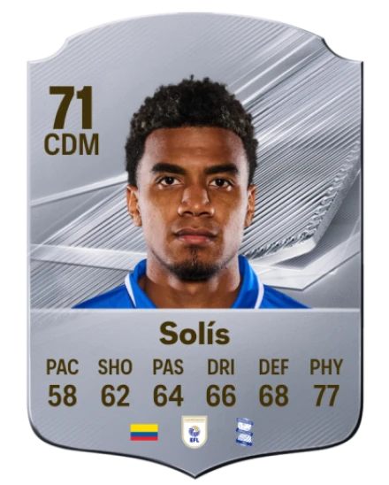 Solís 71 Common CDM FC 26 card