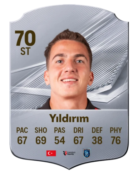 Yıldırım 70 Silver ST FC 27 card