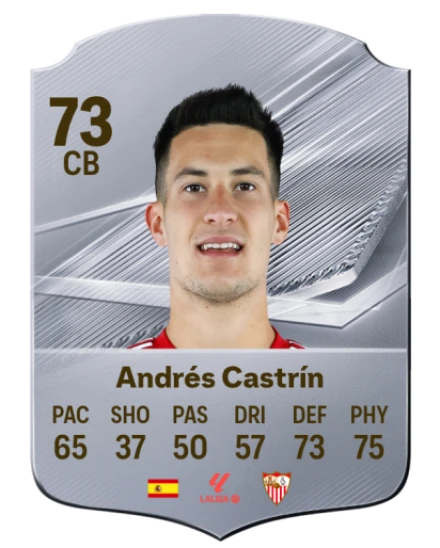 Andrés Castrín 73 Silver CB FC 27 card