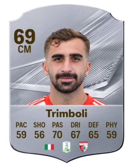 Trimboli 69 Common CM FC 26 card