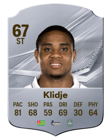 Klidje 67 Common ST FC 26 card