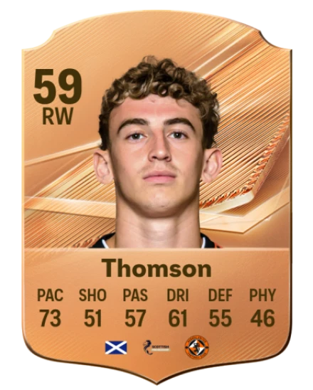 Thomson 59 Bronze RW FC 27 card