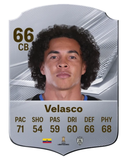 Velasco 66 Silver CB FC 27 card