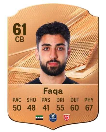 Faqa 61 Common CB FC 26 card