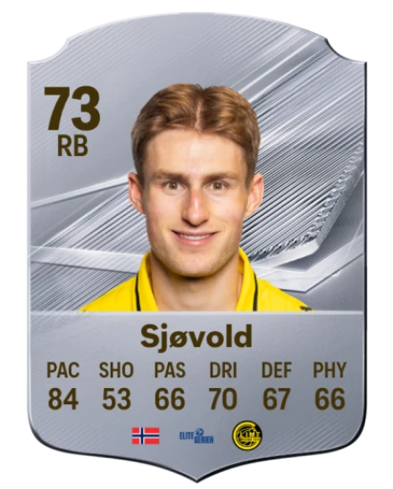 Sjøvold 73 Common RB FC 26 card