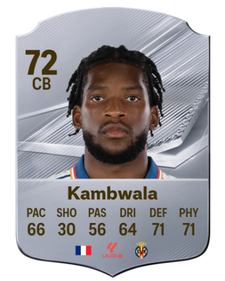 Kambwala 72 Silver CB FC 27 card