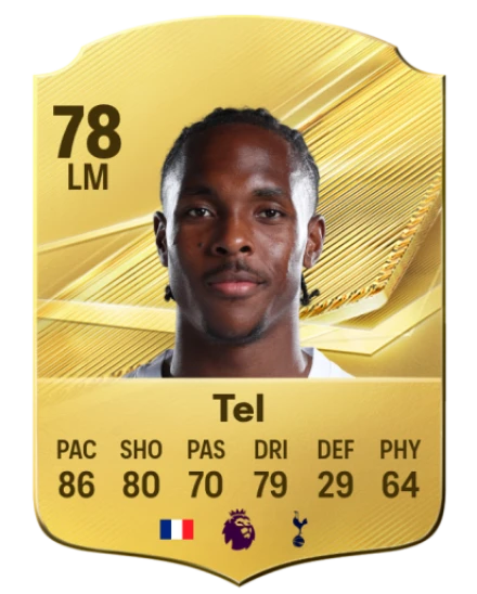Tel 78 Gold LM FC 27 card