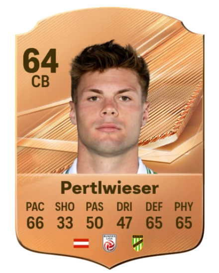 Pertlwieser 64 Common CB FC 26 card