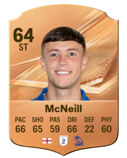 McNeill 64 Common ST FC 26 card