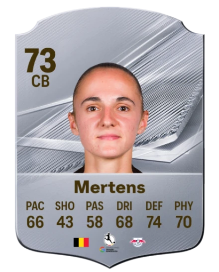 Mertens 73 Common CB FC 26 card