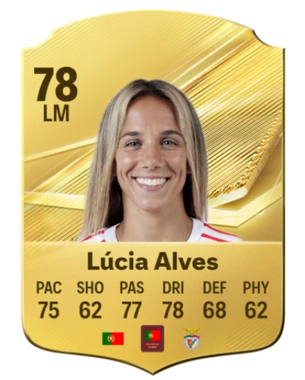 Lúcia Alves 78 Common LM FC 26 card