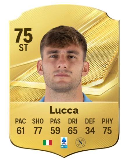 Lucca 75 Gold ST FC 27 card