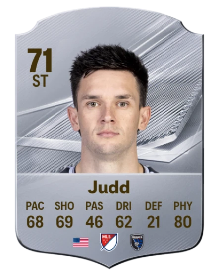 Judd 71 Common ST FC 26 card