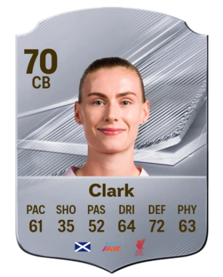 Clark 70 Silver CB FC 27 card