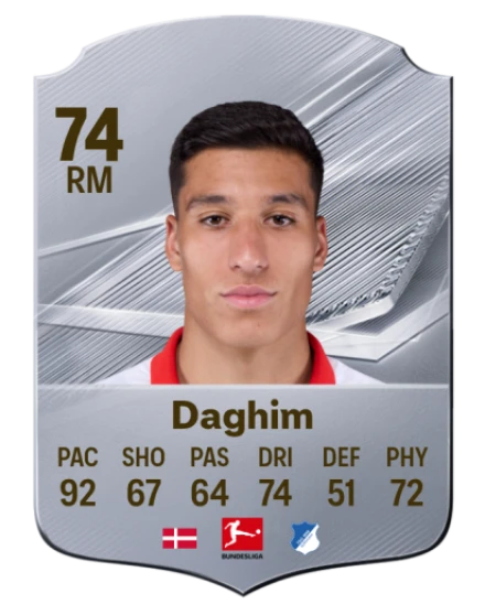 Daghim 74 Silver RM FC 27 card
