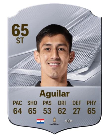 Aguilar 65 Silver ST FC 27 card