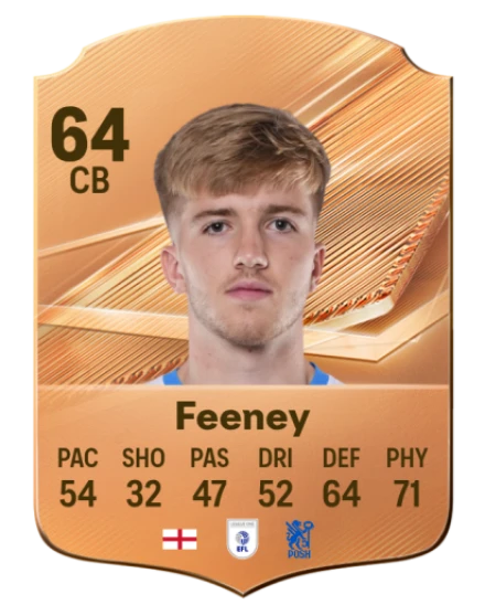 Feeney 64 Bronze CB FC 27 card