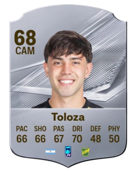 Toloza 68 Rare CAM FC 26 card
