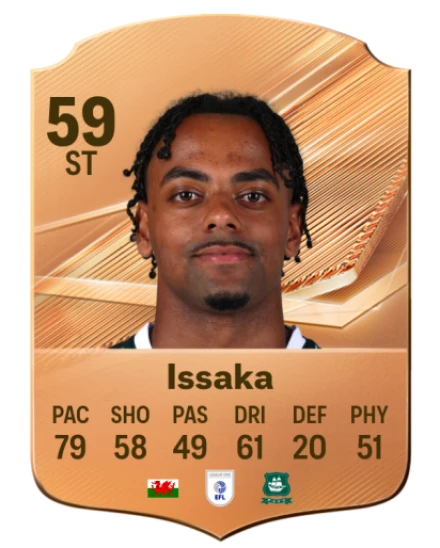 Issaka 59 Bronze ST FC 27 card